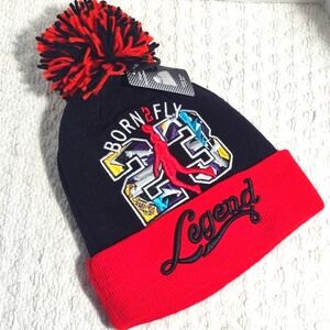 Born 2 Fly MJ Legend Knit Hat
